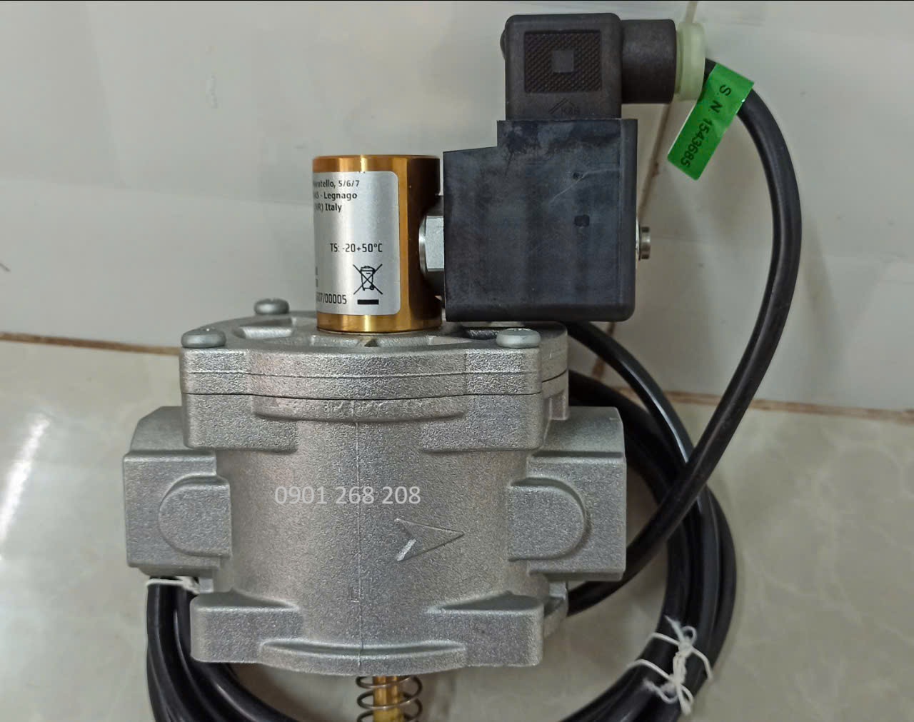 van dien tu madas reset bang tay DN25 phong no